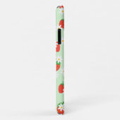 Mooie madeliefjesbloem aardbei Kerstpatroon Case-Mate iPhone Case (Achterkant/rechts)