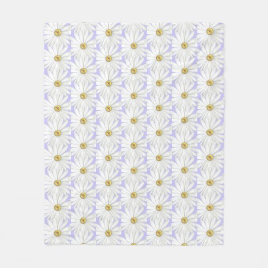 Mooie madeliefjesbloemen fleece deken (Voorkant)