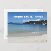 Mooie Magen's baai, St. Thomas Briefkaart