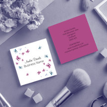 Mooie magenta roze en blauwe vlinderplein