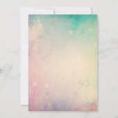 Mooie magie feestdag kaart (Achterkant)