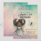 Mooie magie feestdag kaart (Voorkant / Achterkant)