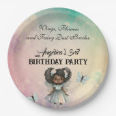 Mooie magie feestdag papieren bordje (Voorkant)