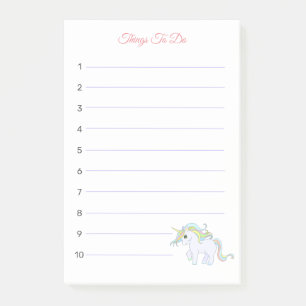 Mooie Magische Eenhoorn Dingen Om Te Doen Post-it Post-it® Notes
