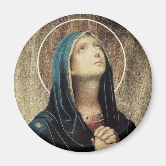 Mooie Magneet van Madonna Onze Lieve Vrouw van Ver (Voorkant)