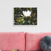 Mooie Magnolia Bloem Canvas Afdruk (Insitu (Woonkamer))