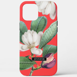 Mooie Magnolia Bloesems Botanisch met Naam iPhone 12 Pro Max Hoesje