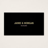 Mooie Magnolia bruiloft Drink Ticket Visitekaartje (Achterkant)