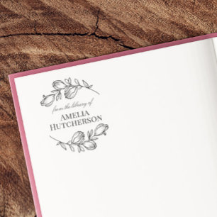 Mooie Magnolia-filialen uit de bibliotheek van Zelfinktende Stempel