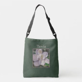 Mooie Magnolia schilderij crossbody tas (Achterkant)