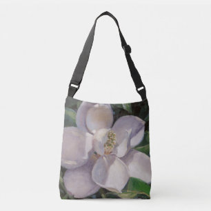 Mooie Magnolia schilderij crossbody tas