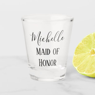 Mooie Maid of Honor Shot Glas