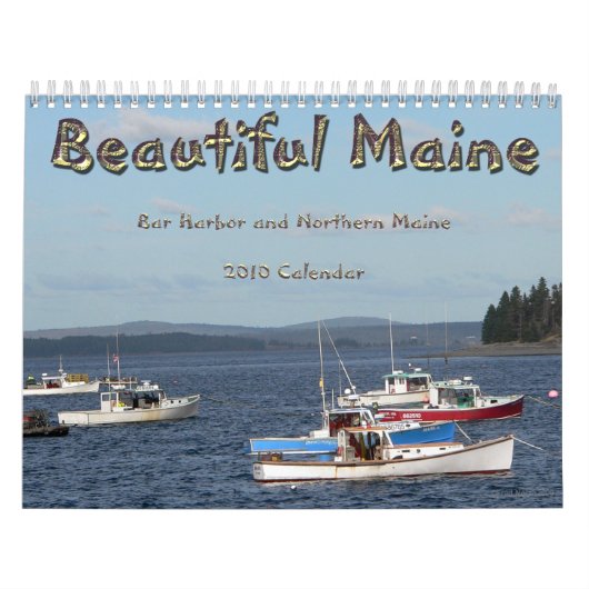 Mooie Maine 2010-agenda Kalender (Hoes)