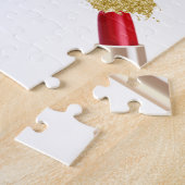 Mooie make-up schoonheid Elegant Chic Custom Legpuzzel (Zijkant)