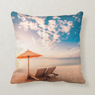 Mooie Maldiven Beach Sunset Kussen