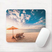 Mooie Maldiven Beach Sunset Muismat (Met muis)