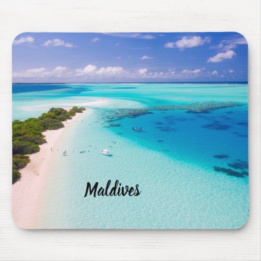 Mooie Maldiven Muismat (Voorkant)