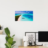 Mooie Maldiven Poster (Thuiskantoor)