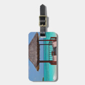 Mooie Malediven Bagagelabel (Voorkant verticaal)