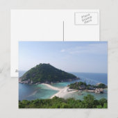 Mooie Malediven Briefkaart (Voorkant / Achterkant)