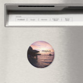 Mooie Malediven strandmagneet Magneet (Insitu (Vaatwasser))