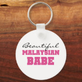 Mooie Maleisische baby Sleutelhanger (Voorkant)