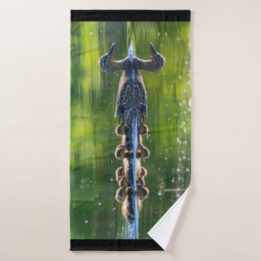 Mooie Mallard-eend Badhanddoek (Badhanddoek)