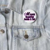 Mooie mam ronde button 5,7 cm (In situ)