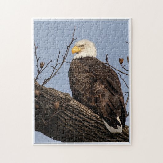 Mooie mama (Eagle) Legpuzzel (Verticaal)