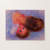 mooie mama en baby legpuzzel (Horizontaal)