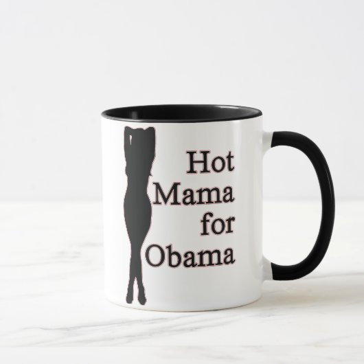 mooie mama voor obama mok (Rechts)