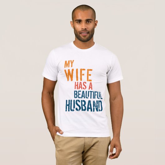 Mooie man t-shirt (Voorkant volledig)