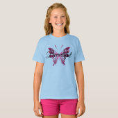 Mooie Mandala Butterfly T-Shirt (Voorkant volledig)