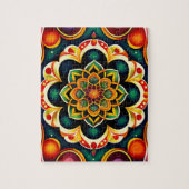 Mooie  Mandala Legpuzzel (Verticaal)