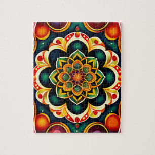 Mooie Mandala Legpuzzel