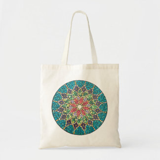 Mooie Mandala Mozaïek Art Design Canvas tas