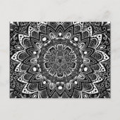 Mooie Mandala Pattern Post Kaart (Voorkant)