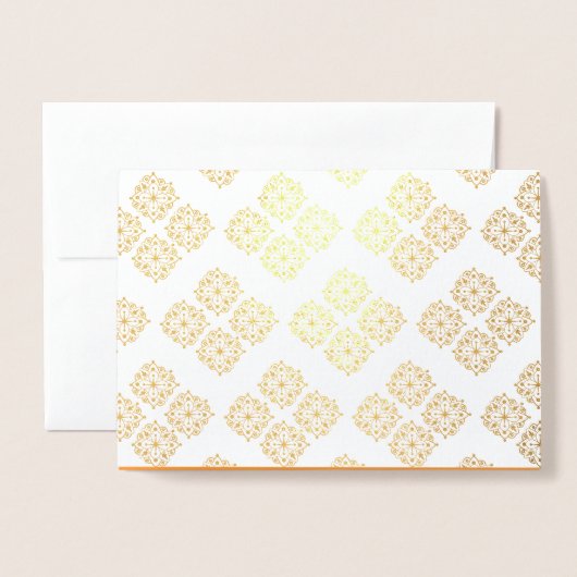 Mooie Mandala Print Ontspanning Verjaardag Folie Kaarten (Voorkant met envelop)