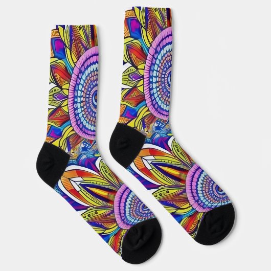 Mooie Mandala Socks Sokken (Rechts)