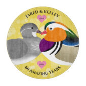 Mooie mandarijnenopleggers: elk Jubileum jaar Snijplank (Voorkant)