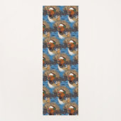 Mooie Mandarijns Duck op het meer Yogamat (Voorkant)