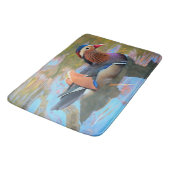 Mooie Mandarijnse Duck in de Pond Badmat (Gekanteld)