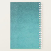 Mooie Mandela stijl bloem gepersonaliseerd Planner (Achterkant)