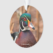 Mooie mannetjesbok in de Bossen Ornament (voorkant)