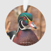 Mooie mannetjesbok in de Bossen Ornament (voorkant)