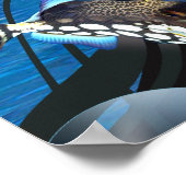 Mooie Mara zeemeermin Poster (Hoek)