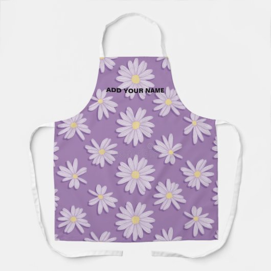 Mooie Margriet Bloem Print Keuken Schort (Voorkant)
