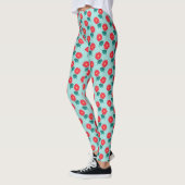 Mooie Margriet Patroon Leggings (Links)