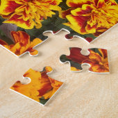 Mooie Marigolds Jigzaag Puzzle Legpuzzel (Zijkant)