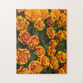 Mooie Marigolds Jigzaag Puzzle Legpuzzel (Verticaal)